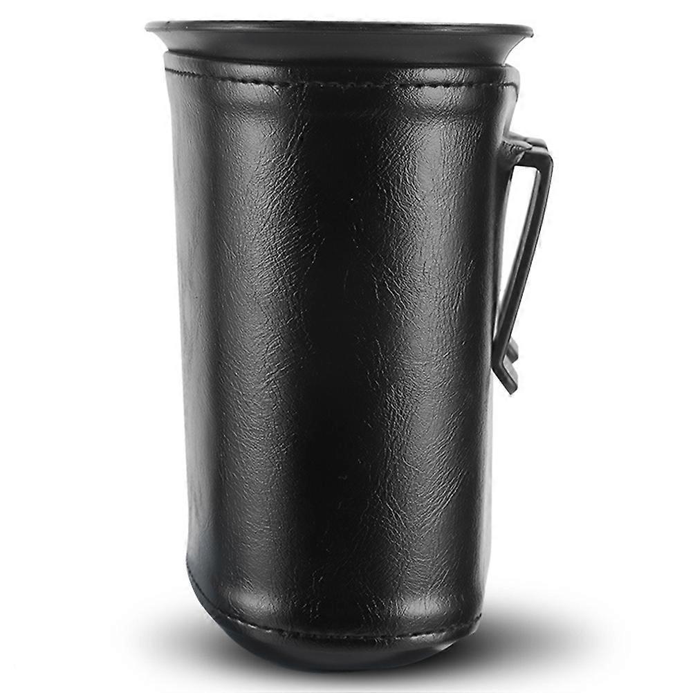 Car Storage Bucket Hanging Type for Car Black Trash Can