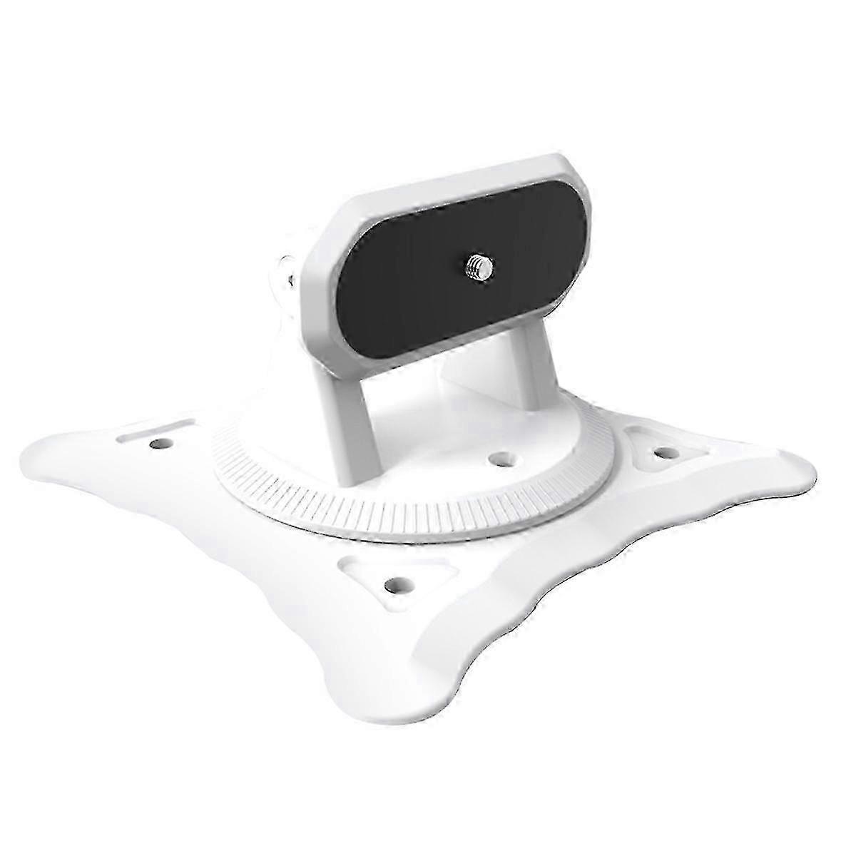 Multi Functional Projector Gimbal Desktop Bracket Lifting Bracket Wall Mounted Bracket 360 Degree Rotating Bracket White Edition 26-27s