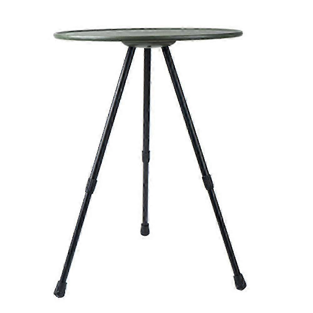 26-27 Outdoor Folding Small Round Table Liftable Triangular Table Lightweight Portable Round Table