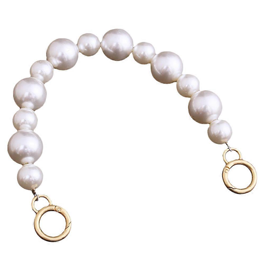 Bag Chain Replacement Pearl Bag Chain for Decorative Use 1 Piece