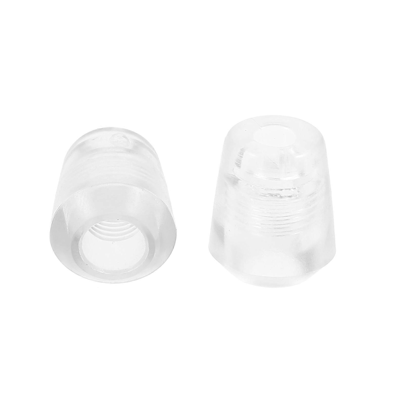 Transparent Ear Tips for Noise Isolation 1Pair Replacement