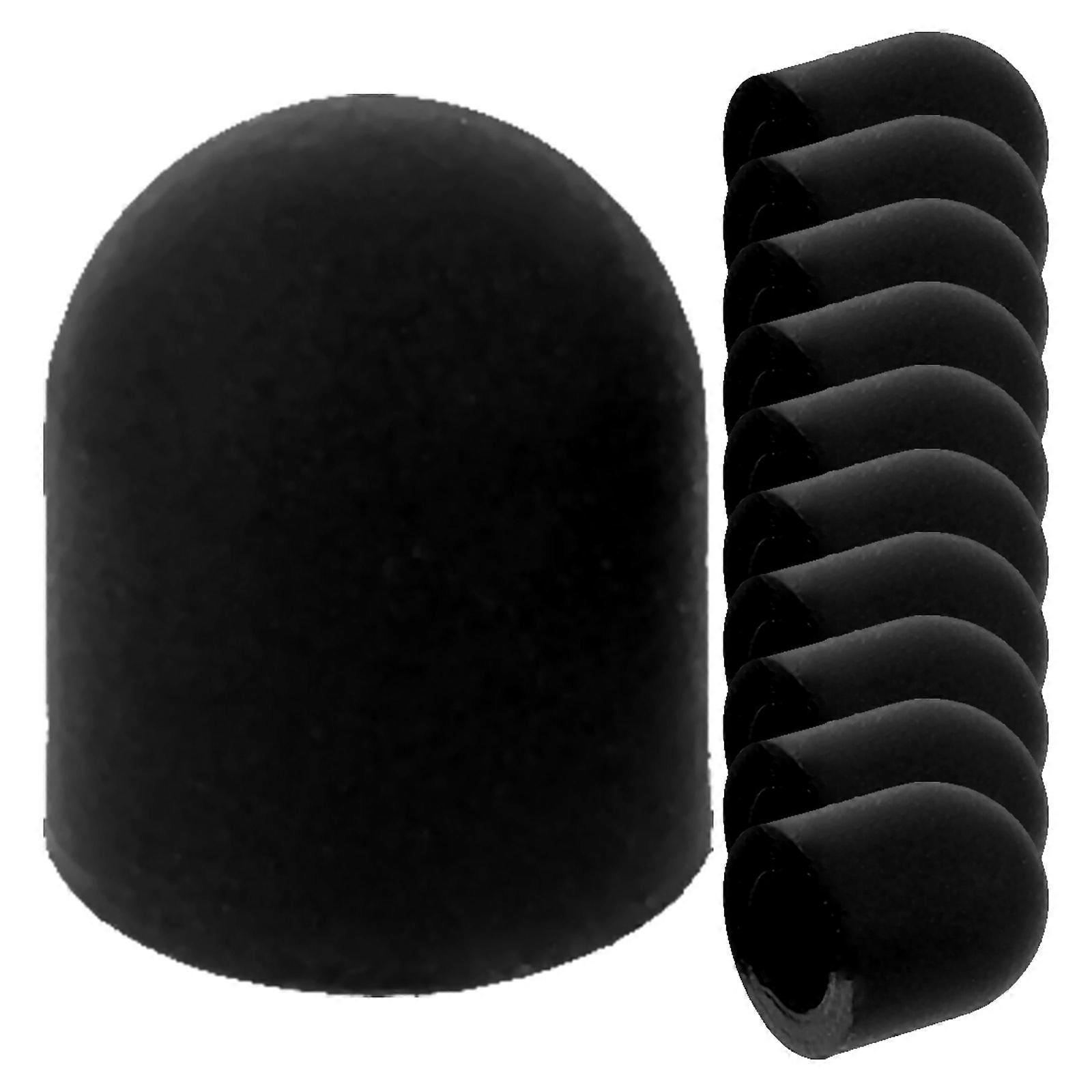 Silicone Stylus Tips Replacement Set with 30Pcs for Touchscreen Pens Black