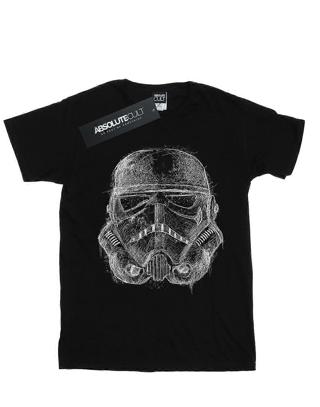Star Wars Stormtrooper Scribble casco t-shirt