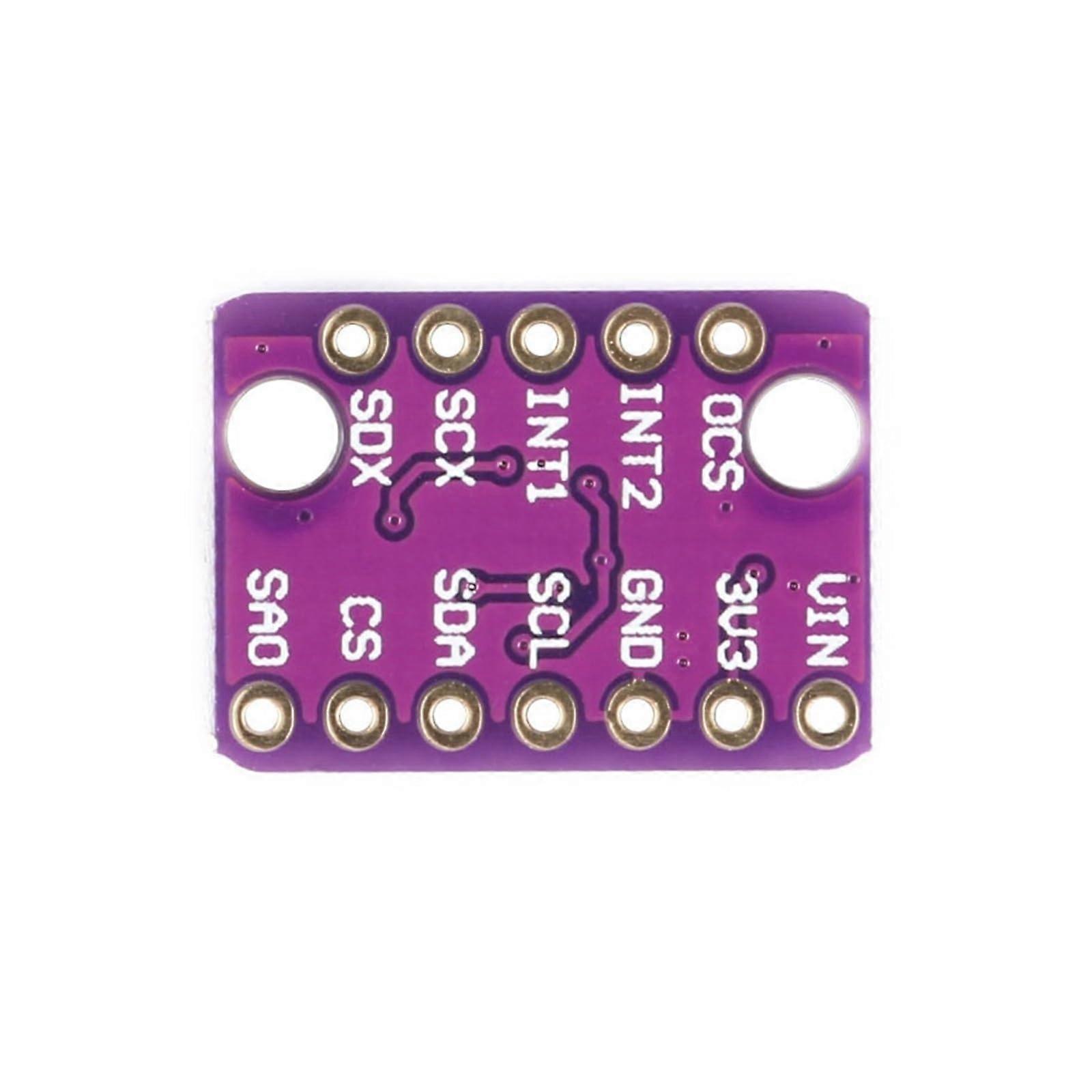BMI160 Sensor Module 6Axis IMU Accelerometer Gyroscope I2C SPI GYBMI160 BMI270 2pcs