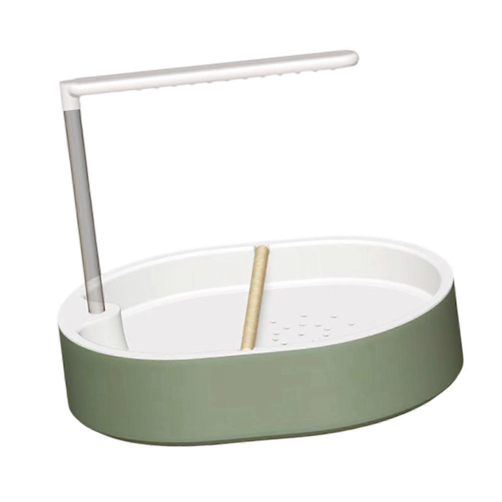 Automatic Bird Bath with Water Sprinkler for Parrots and Lovebirds, Easy Tool Setup