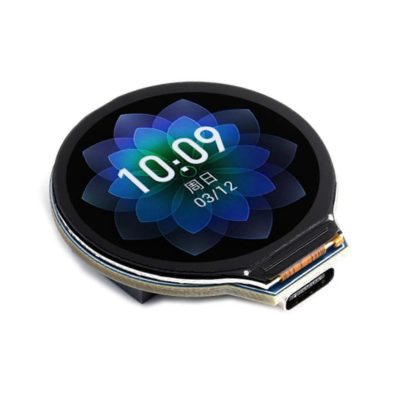 ESP32S3 Development Board with 1.28' IPS Round LCD, DualCore 240MHz, PSRAM and Flash Memory