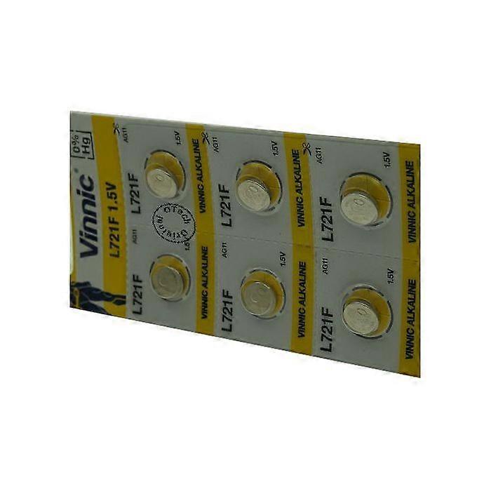 Pack of 10 Vinnic batteries compatible with VINNIC 362 format