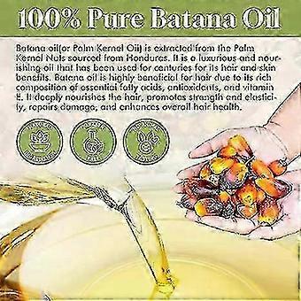 Batana Oil for Hair Growth Organics Natural Pure Batana Hair Oil Batana Oil Nourishes Damaged Hair to Prevent Hair Loss Natural Hair Growth 
