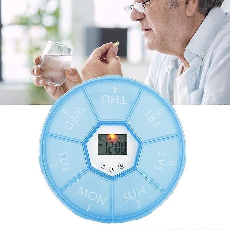 Candy Grids Storage Medicine Box 7 Mini Portable Case Pills Tablet Organizer