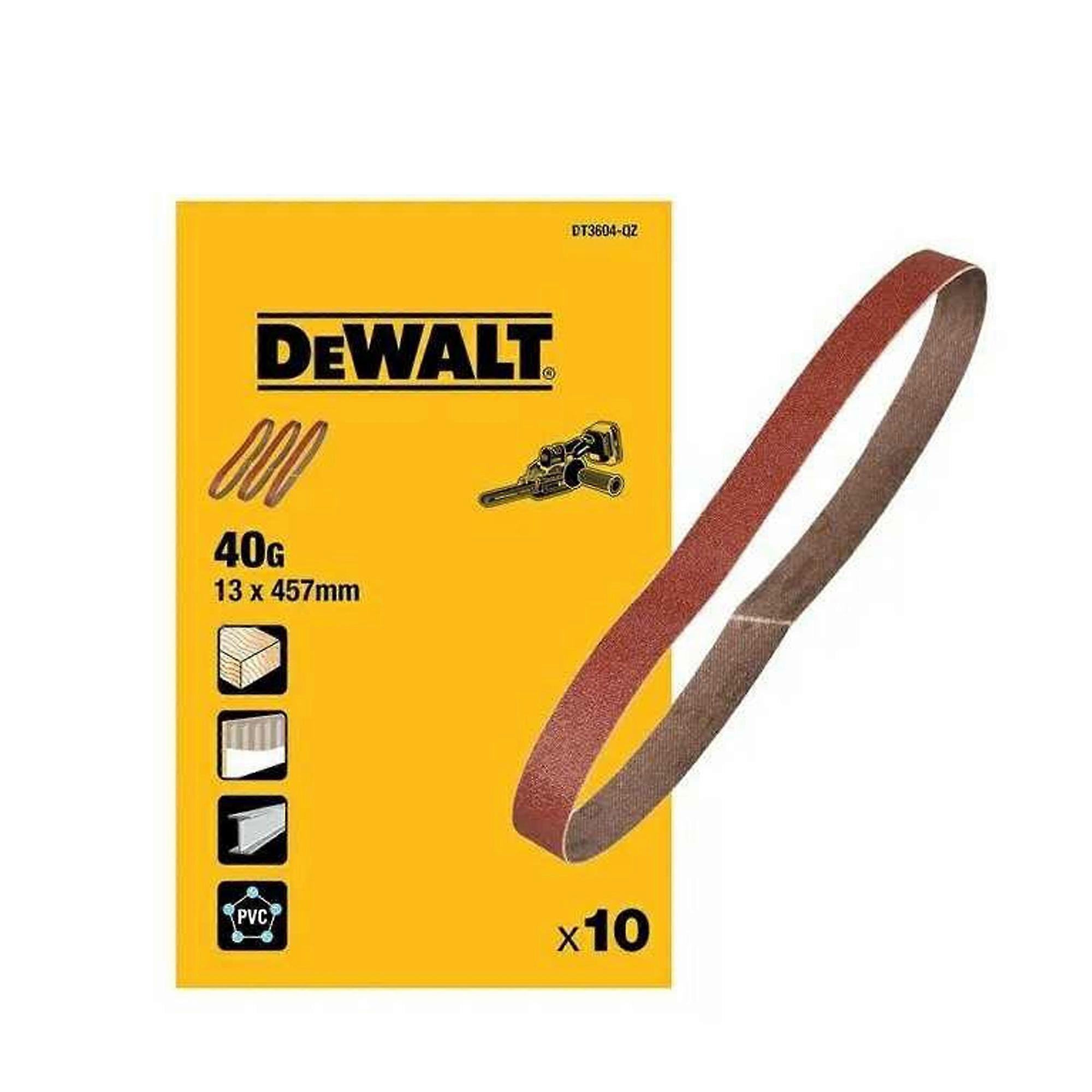 Dewalt bandschuurmachine (verpakking van 10)