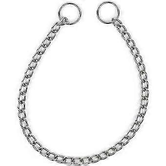 Dog Choker Collar - Heavy Duty Metal Chain Slip Collar for No Pull Training | Anti Pull Dog Collar for Large & Small Breeds