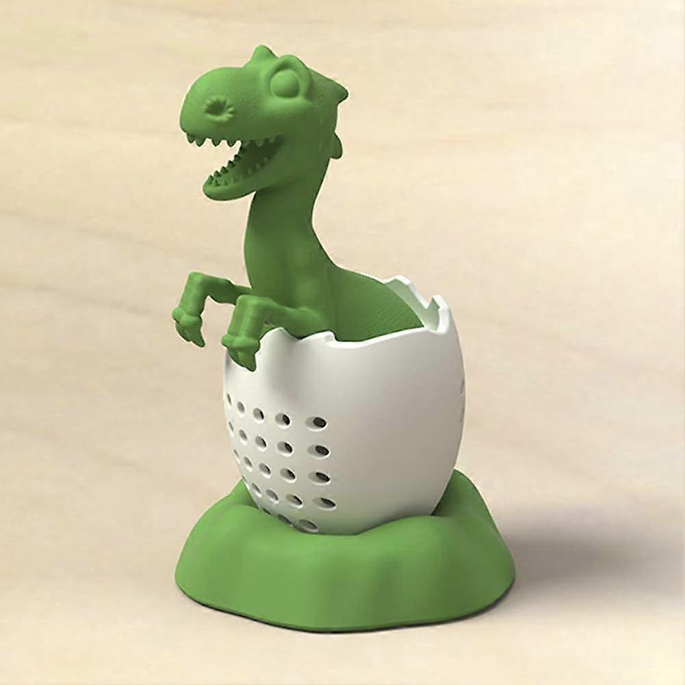 Tea Filters,Dinosaur Shaped Tea Filter Silicone Tea Infuser Reusable Tea Bag