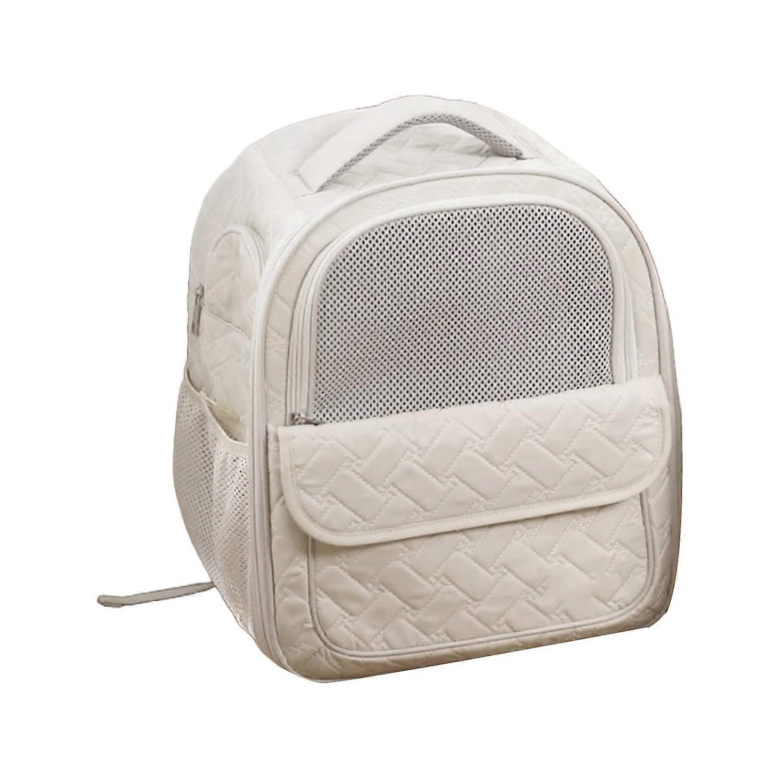 Cat Carrier Backpack with Foldable Design, Breathable Mesh for Travel, Hiking and Camping