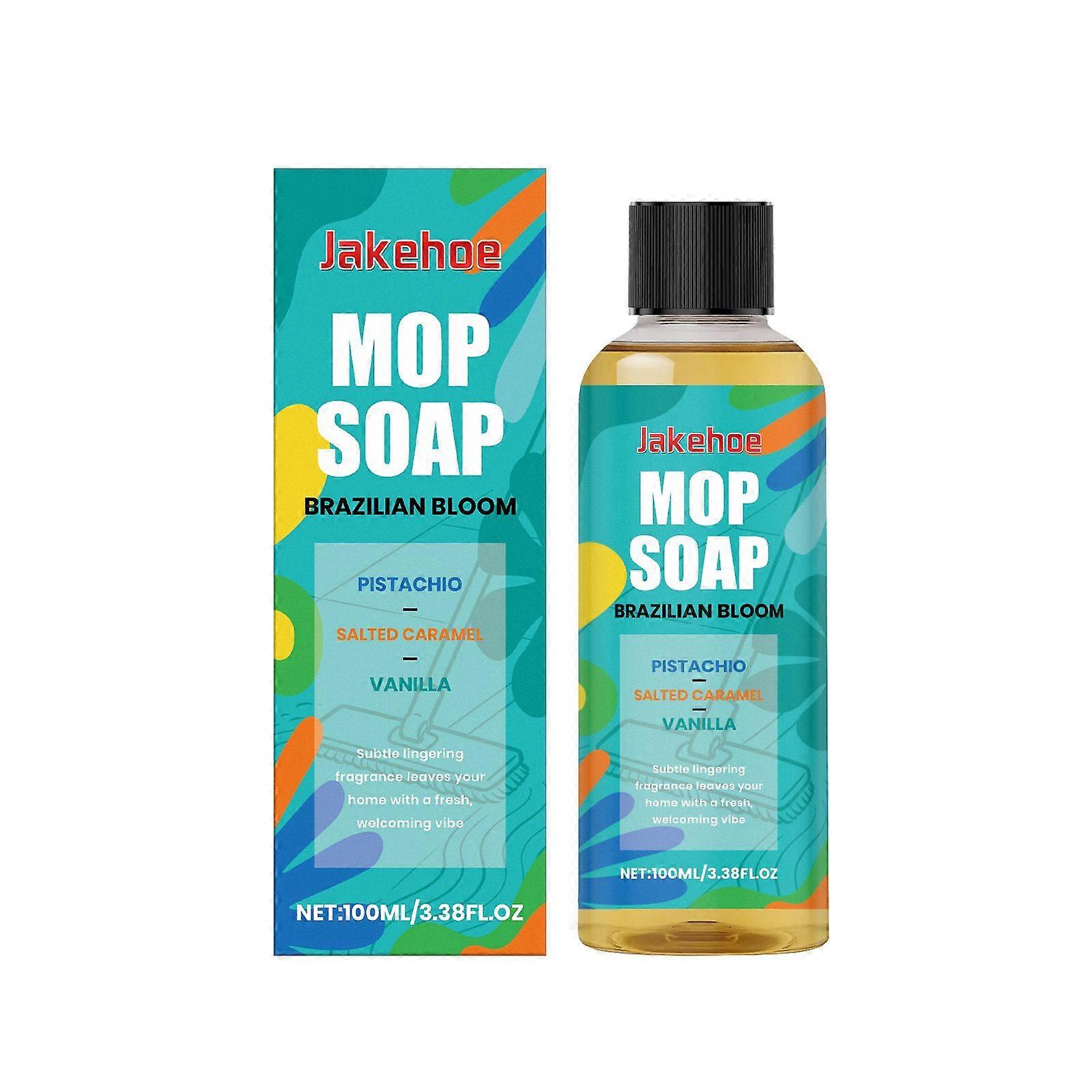 Jakehoe Scented Mop Soap Cleaning Liquid Multi-Material Floor Cleaning Stain Removal