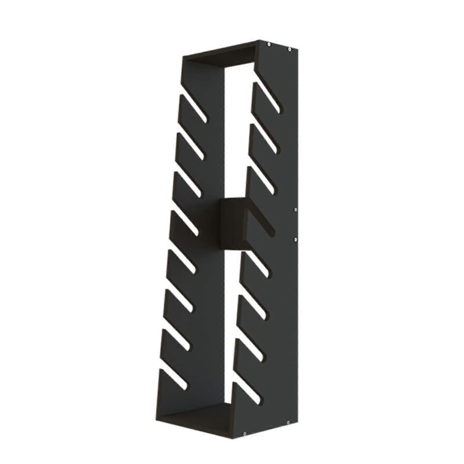 Skateboard Display Rack with Durable Veneer, Wall Mounted Ski and Board Storage Shelf