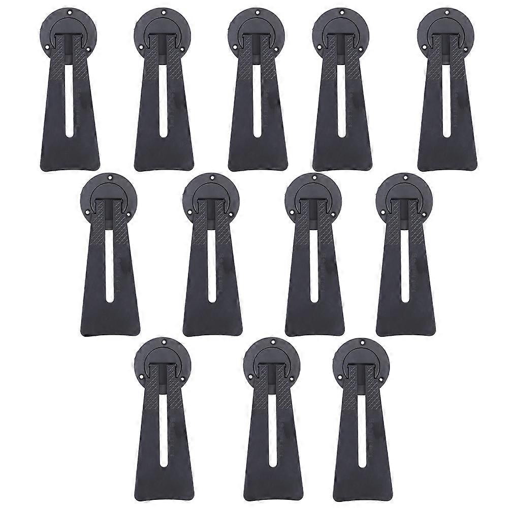 360 Degree Rotating Photo Frame Brackets Black for Holding 100Pcs