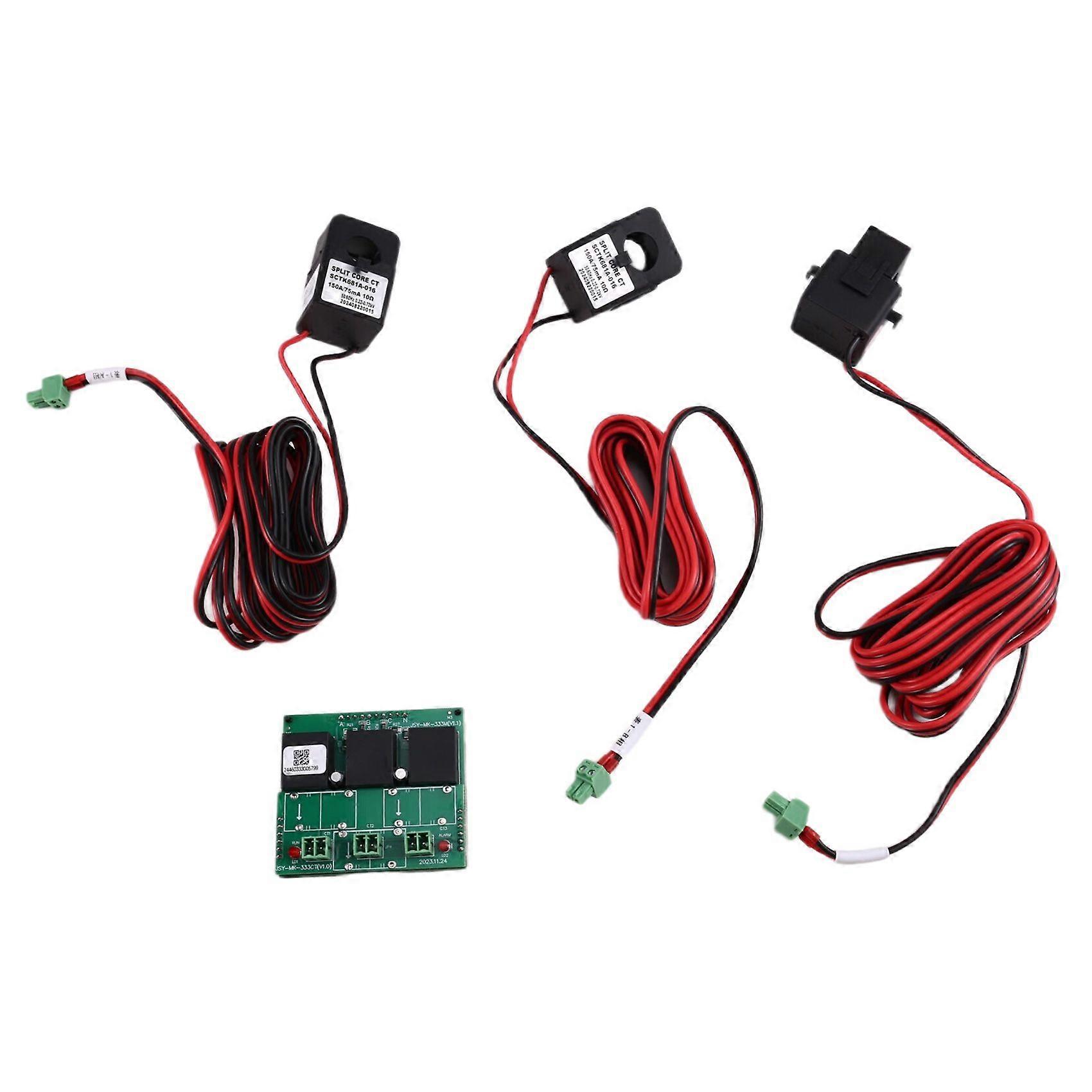 Three-Phase Current Acquisition Module Open Transformer Meter Power Meter Power Tester Power Meter