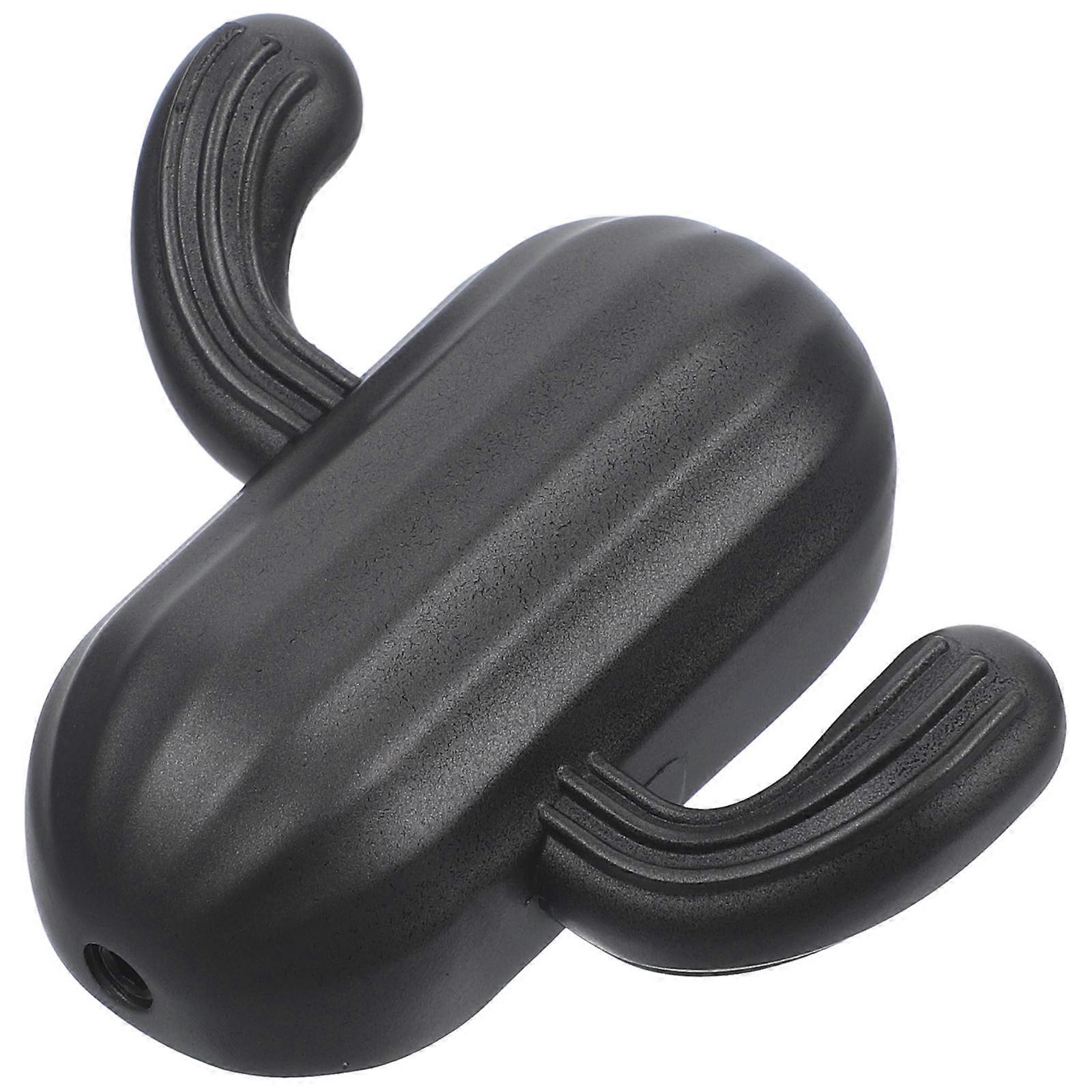 Key Storage Hook Cactus Shaped Hook for Hanging 2Pcs Dark Grey Set