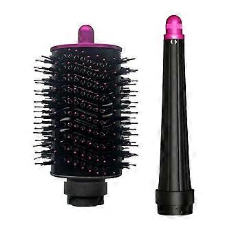 Embouts coniques longs et brosse lissante pour fer à friser Shark FlexStyle : coiffure texturée, ondulations et lissage (B)