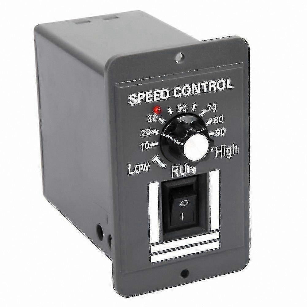 DC Motor Speed Control 12V-48V 10A with Forward/Reverse Switch and Adjustable Regulator