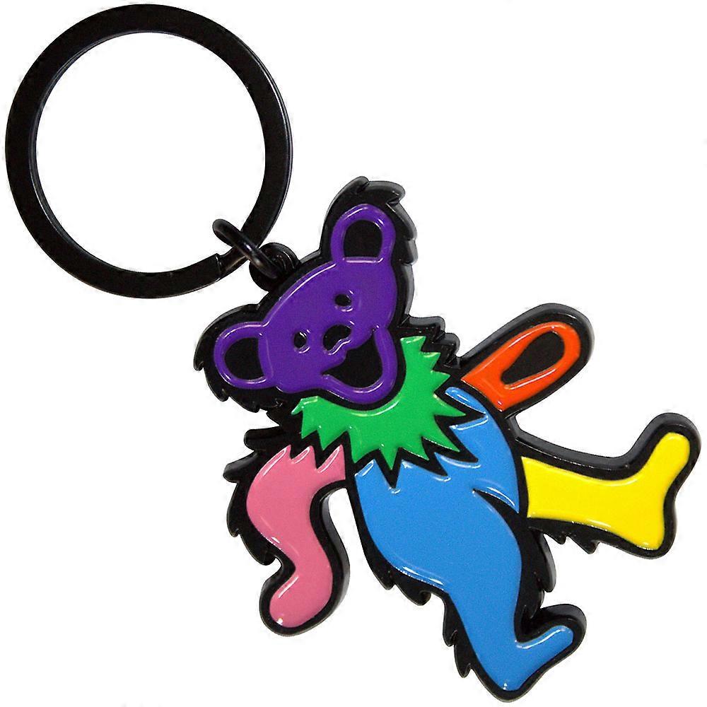 Grateful Dead Blue Body Dancing Bear Keyring Keychain