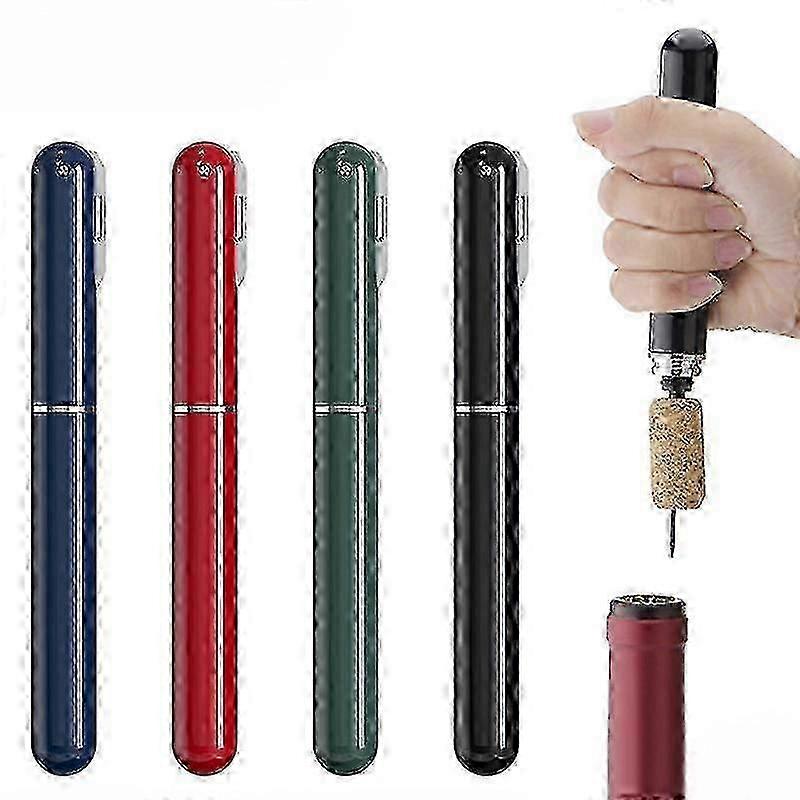 Pneumatic Corkscrew with Wine Needle Pen