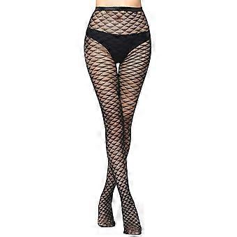 Leggings a rete da donna – Calze autoreggenti, collant da ballo, taglia unica, adatti a tutti i tipi di corporatura