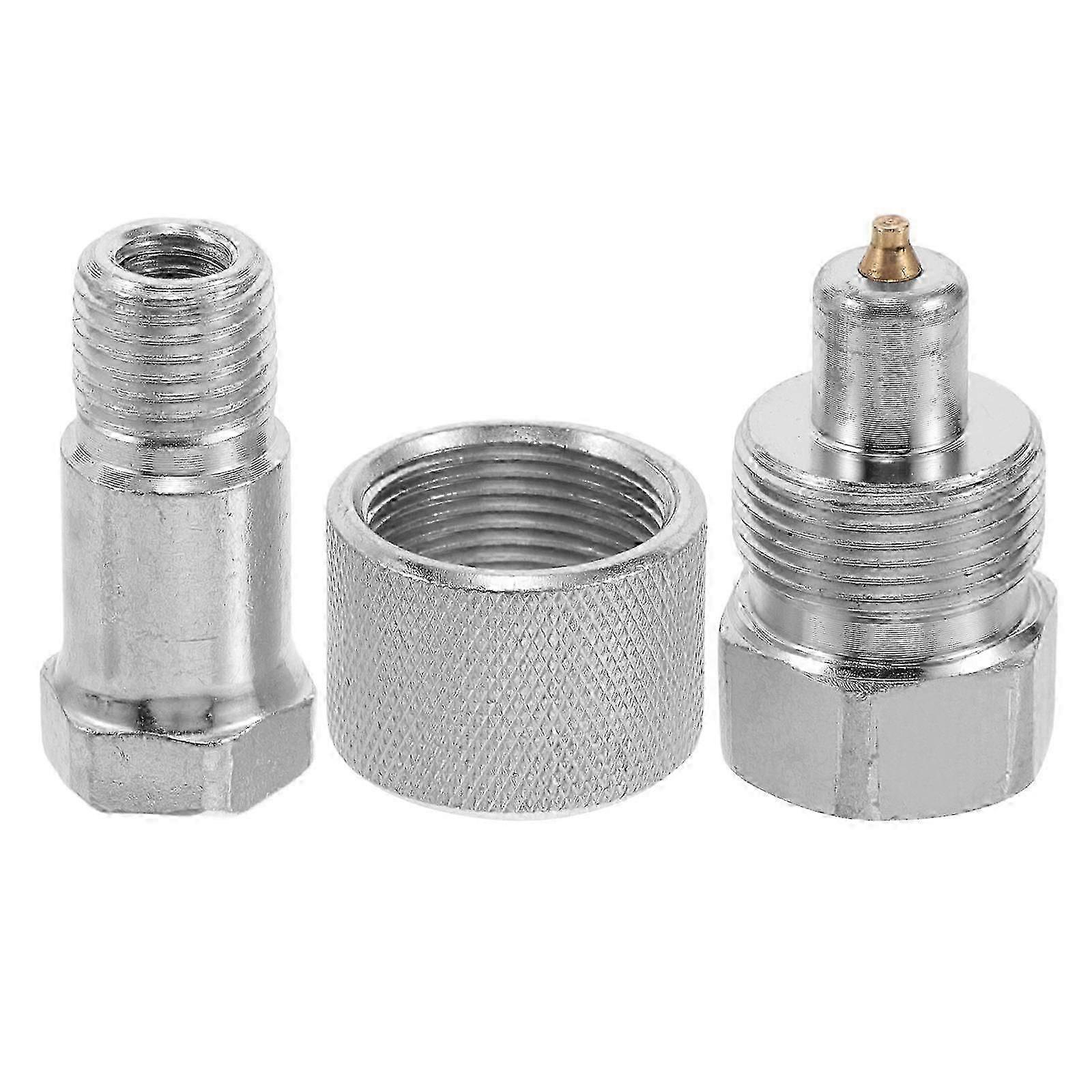 Silver Hydraulic Quick Connect Coupler Adapter for Jack Coupler Assembly