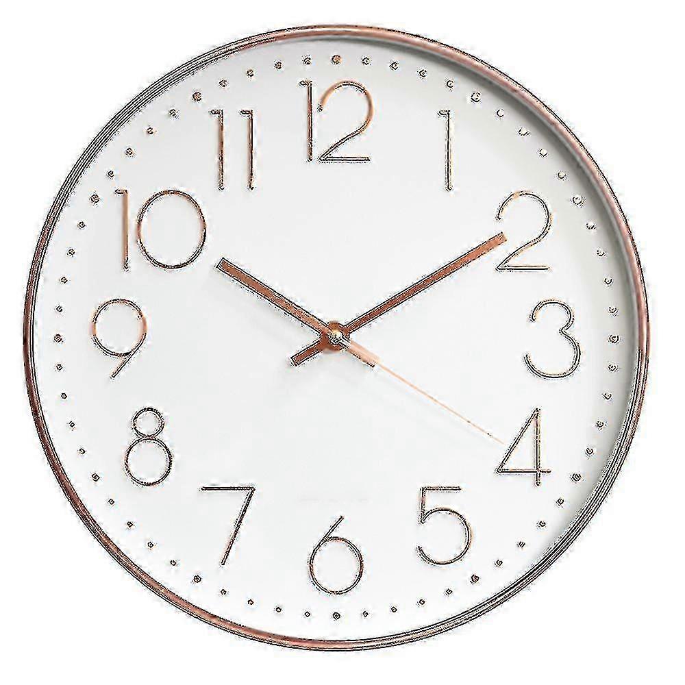 Wall clock silent without ticking quality quartz-