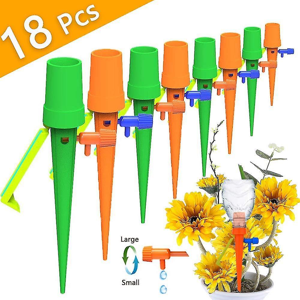 Automatic Irrigation Set 18 Pcs Adjustable Irrigation System Garden Shower Heads