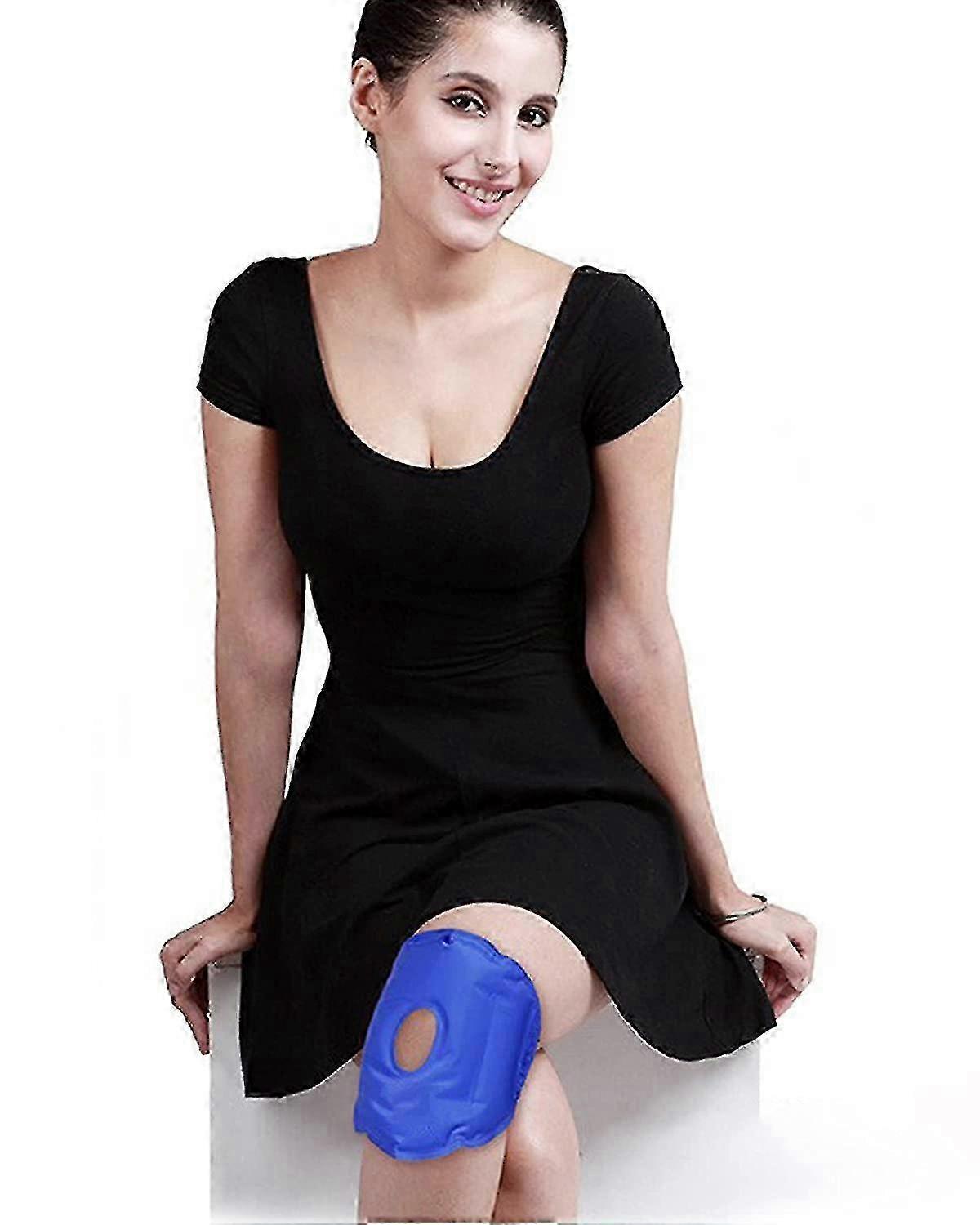 Reusable Gel Knee Ice Brace Full Knee Wrap Cold Pack