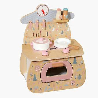 Imaginative Play Cooking Set Pretend Play Toy With Pots Pans And Utensils For Little Kids Chefs Roleplaying Activity Multicolor