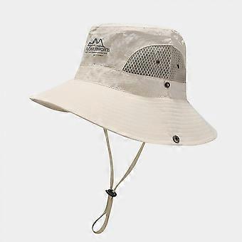 UPF 50 Boonie Sun Hat Sun Protection Hat, Fishing Hat, Hunting Hat, Beige