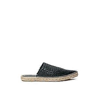Bottega Veneta Lagoon Dark Green Intrecciato Espadrilles
