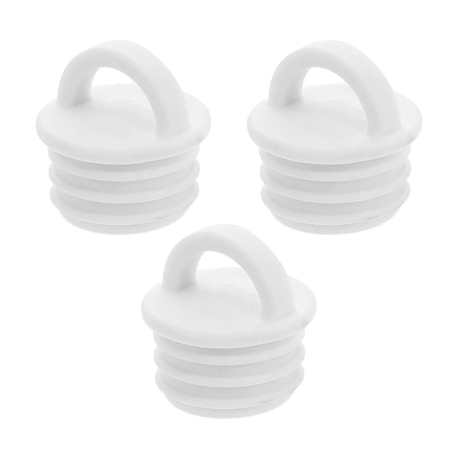 Mop Bucket Stopper Rubber Replacement Plug for Mop Bucket Drain 3Pcs