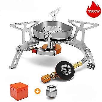 Camping Gas Stove Outdoor Tourist Burner Strong Fire Heater Tourism Cooker Survival Furnace Supplies Equipment Picnic