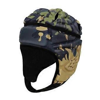 EVA Rugby Football Helm Hoofdbeschermer Vlamgrijs