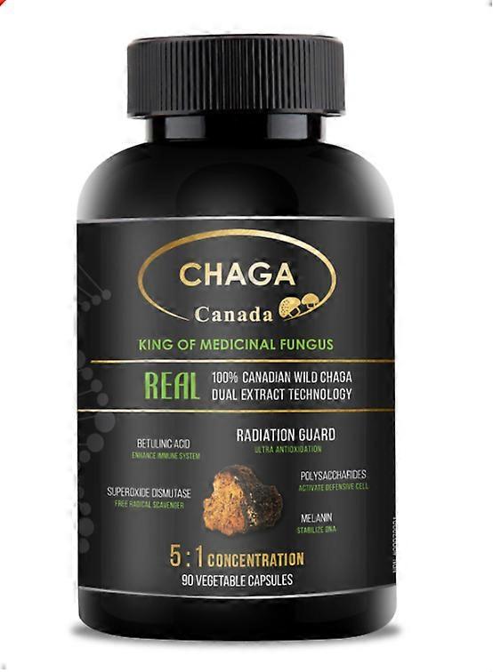 Real House Canada - Chaga kapsülleri Kanada Vahşi Chaga