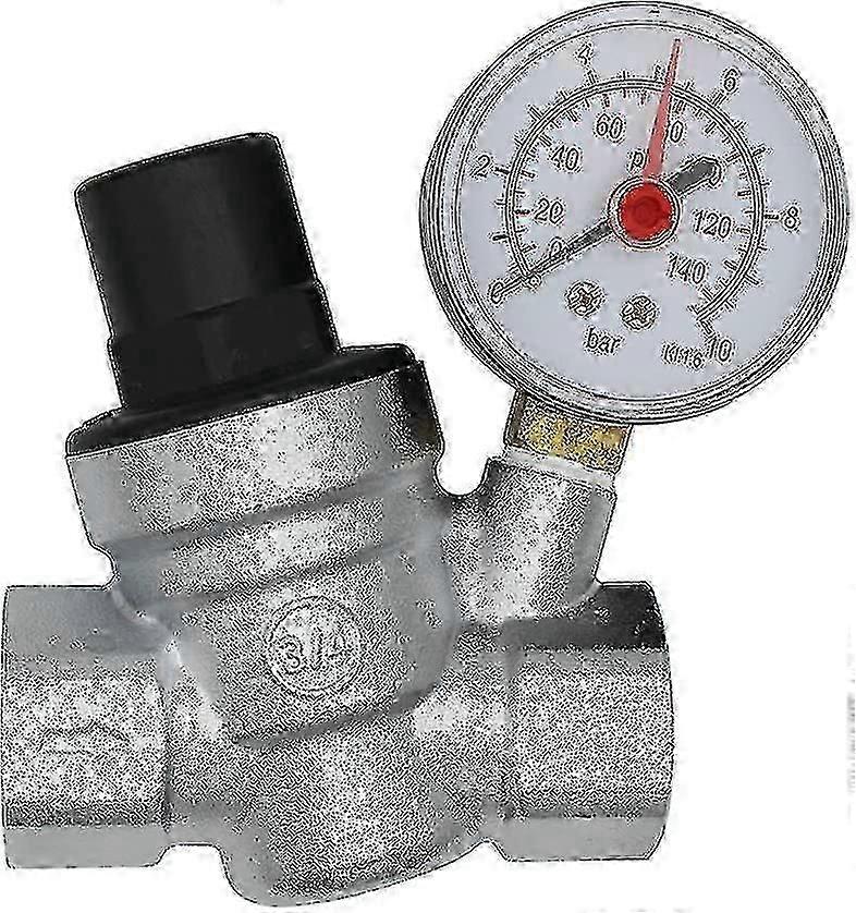 DN20 3/4" Wasserdruckregler mit Manometer