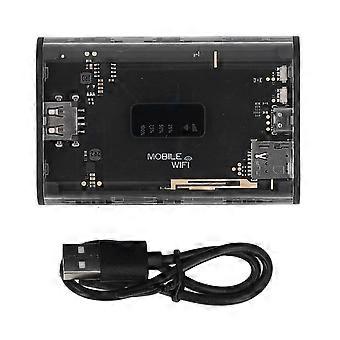 4G LTE WiFi Router for 10 Users 150Mbps Unlocked Portable WiFi Travel Mobile Hotspot Router with SIM Card Slot 5200mAh Battery for Asia
