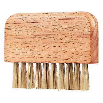 Wooden Nail Brush for Finger Nail Cleaning with Skin-Friendly Bristles 1 Unit