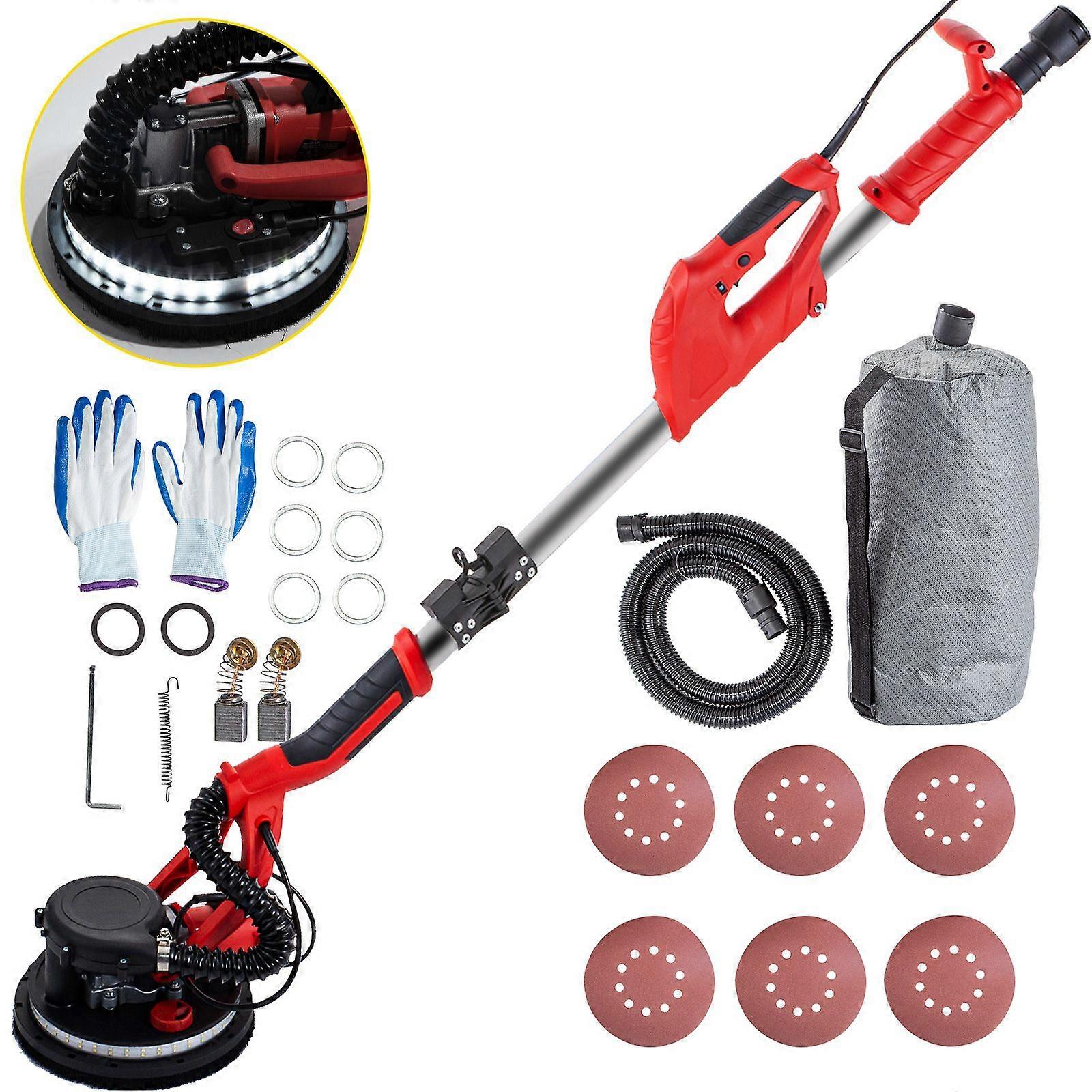 Electric Drywall Sander Foldable With Strip Light