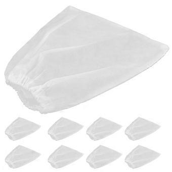 Absorbing Vacuum Cleaner Bags for Nail Dust Collector 10Pcs White Non-Woven