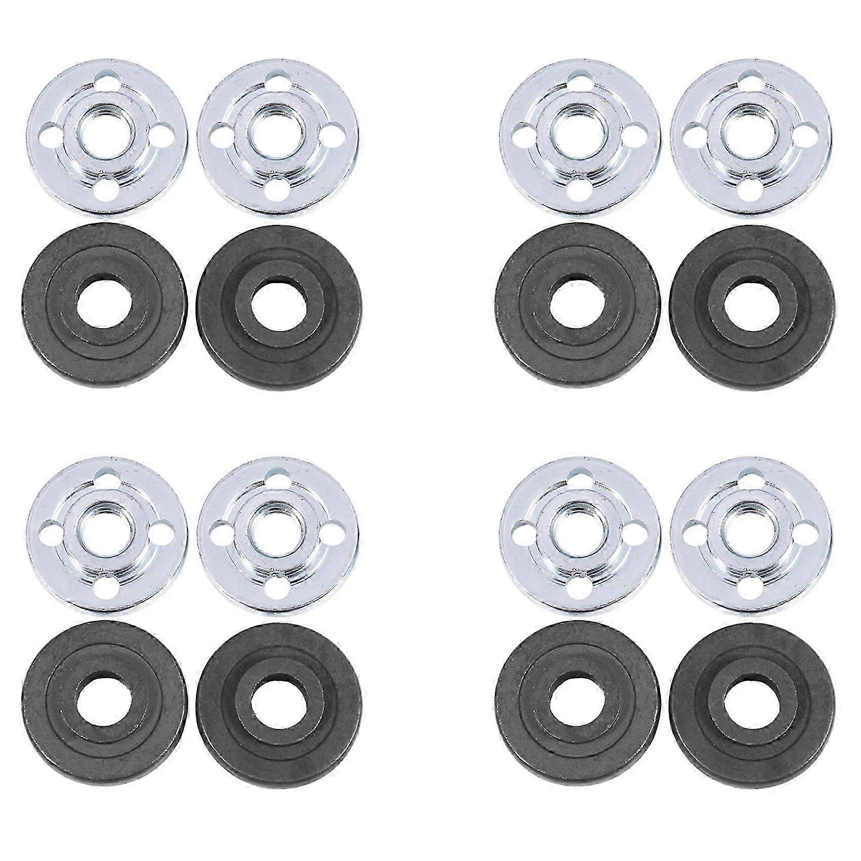 Compatible with Makita 9523NB Angle Grinder 8 Pair Inner Outer Flange Replacement Set