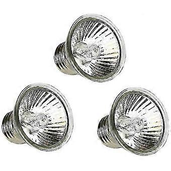 3 Pcs 50w Full-spectrum Solar Tanning Heating Bulb