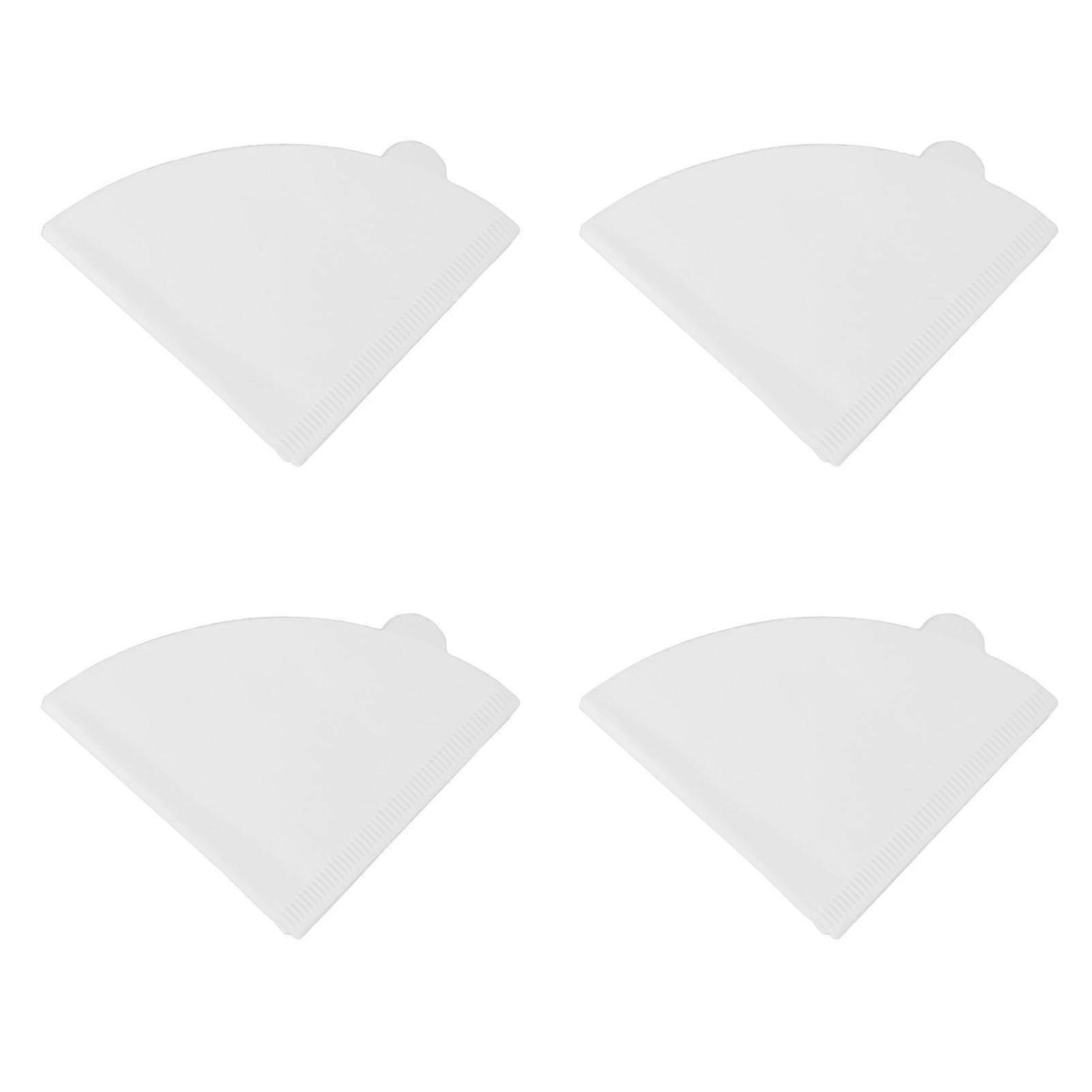 100pcs Soft Texture Coffee Filter Paper Compatible with Drip Coffee Maker