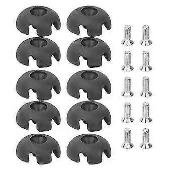 26-27 10Set Plastic Elastic Cord Buckles Set Accessory for Canoe Kayak Easy Installation 26-27