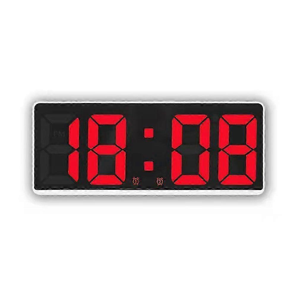 12/24H Digital LED Clocks Multi-functional Voice Control Backlight Electronic Clock Temperature Date Display Table Clock Home
