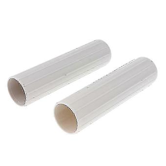 2pcs Oar Paddle Handle PVC Head Parts Canoe Kayak Fishing Boat Inflatable Boat Dinghy Raft Accessories - Black 0808 0926 Szrhkj5445