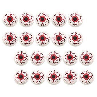 20 Bolas Saltitantes Vermelhas de PVC para o Halloween, Ideais para Lembrancinhas de Festa
